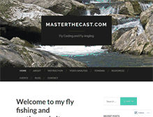 Tablet Screenshot of masterthecast.com